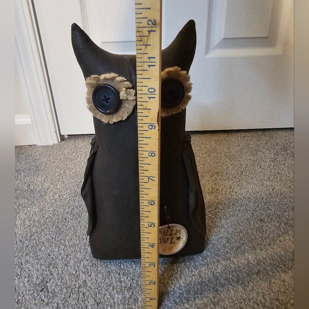 Primitive Handmade Home Decor Fall Halloween Owl - Picture 5 of 6